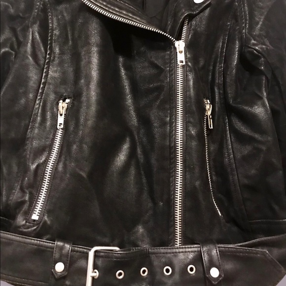Sugarlips Women’s Black Have Mercy Moto Jacket, Size: M - Picture 4 of 9